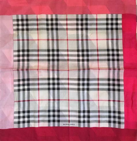 burberry nova check pocket square